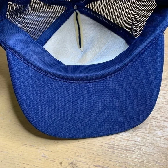 Cal-west Electric Napa Blue And Gold Vintage Snapback Hat - Picture 7 of 9